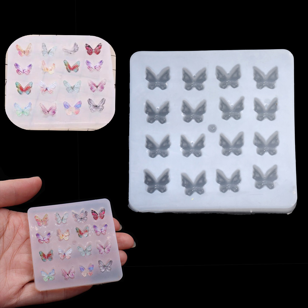 ผีเสื้อขนาดเล็กรูปร่างอีพ็อกซี - Resin Art Liquid บทวิจารณ์และราคา