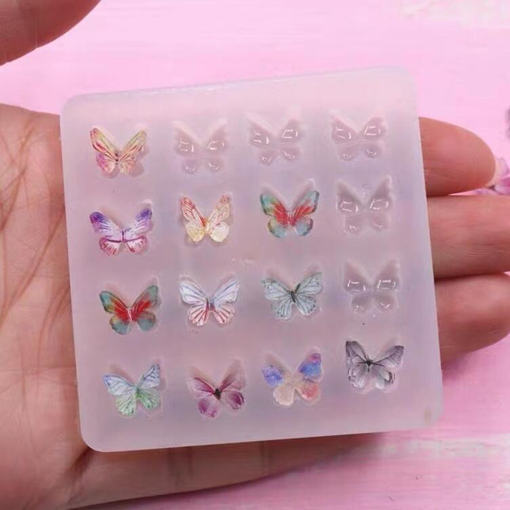 ผีเสื้อขนาดเล็กรูปร่างอีพ็อกซี - Resin Art Liquid บทวิจารณ์และราคา