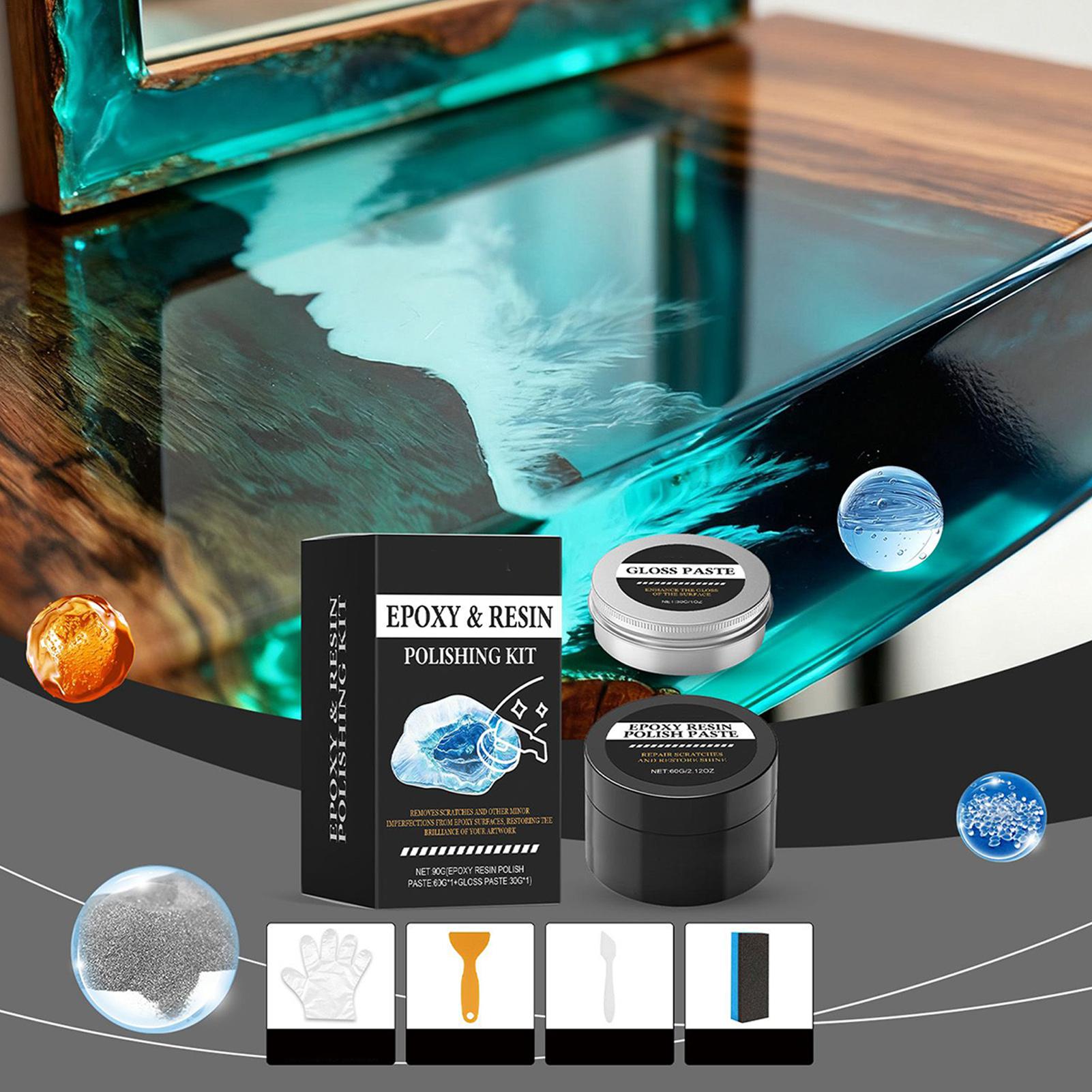 ชุดขัดเรซินอีพ็อกซี่ - สารขัดล - Resin Art Decor บทวิจารณ์และราคา