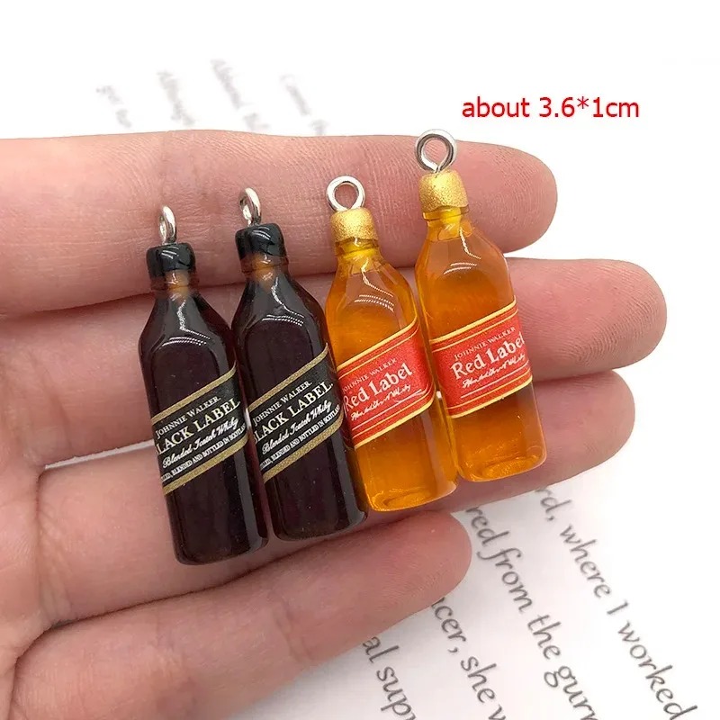 จี้เรซิ่นรูปขวดไวน์ขนาดเล็ก 10 - Resin Art Earrings บทวิจารณ์และราคา