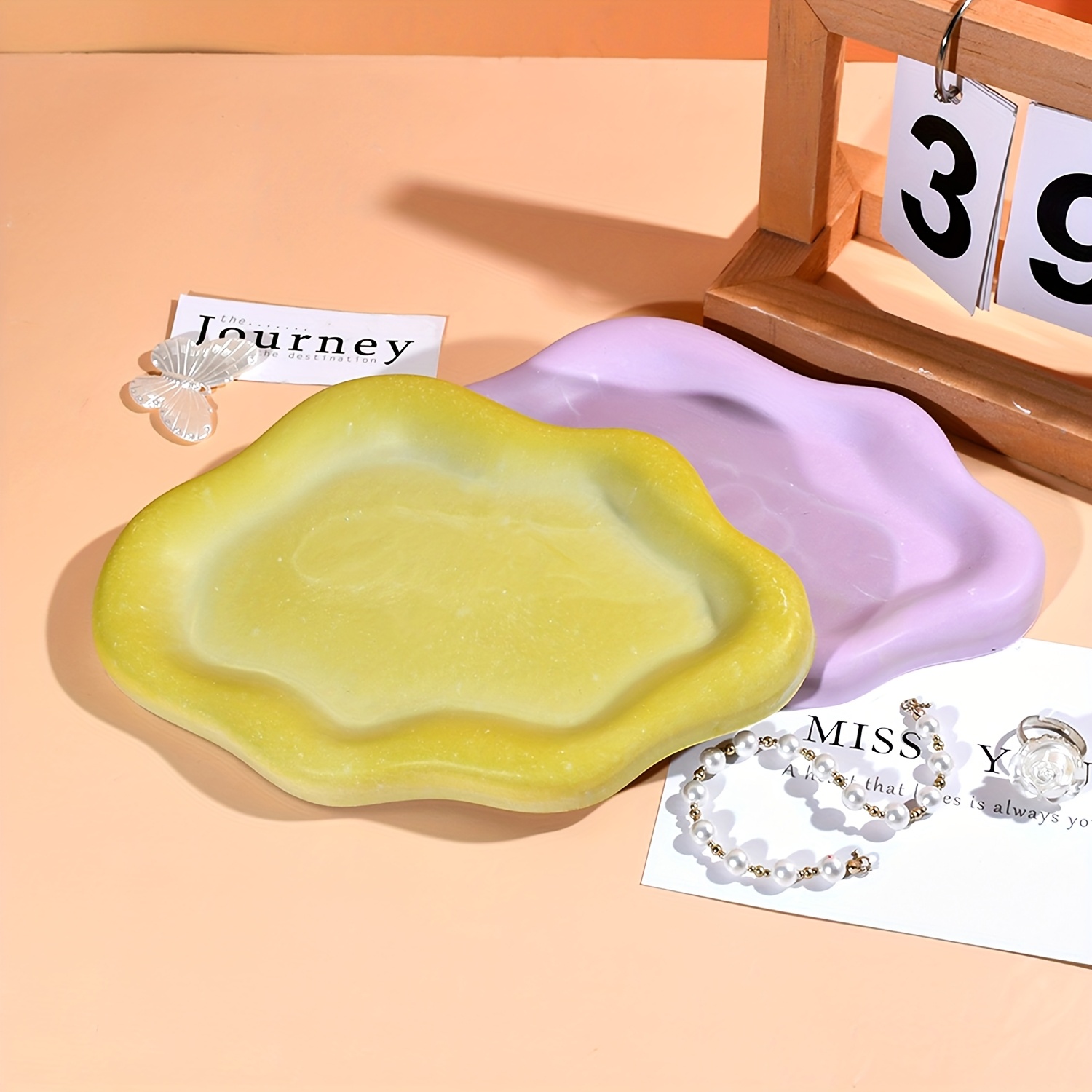 แม่พิมพ์เรซิ่นรูปหัวใจ ถาดรองแ - Resin Art Tray บทวิจารณ์และราคา