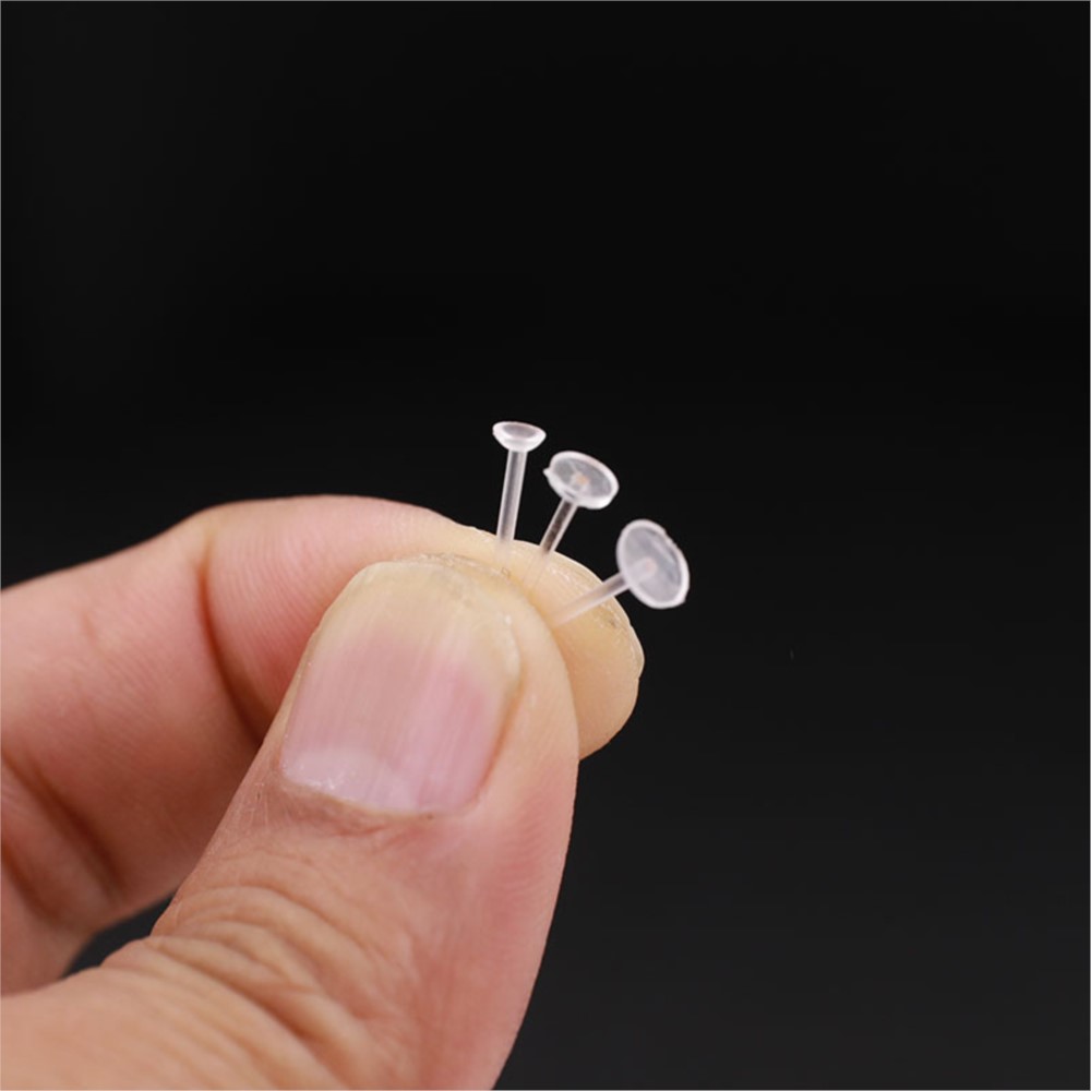 ต่างหูพลาสติกใสแบบไม่ก่อให้เกิ - Resin Art Earrings บทวิจารณ์และราคา
