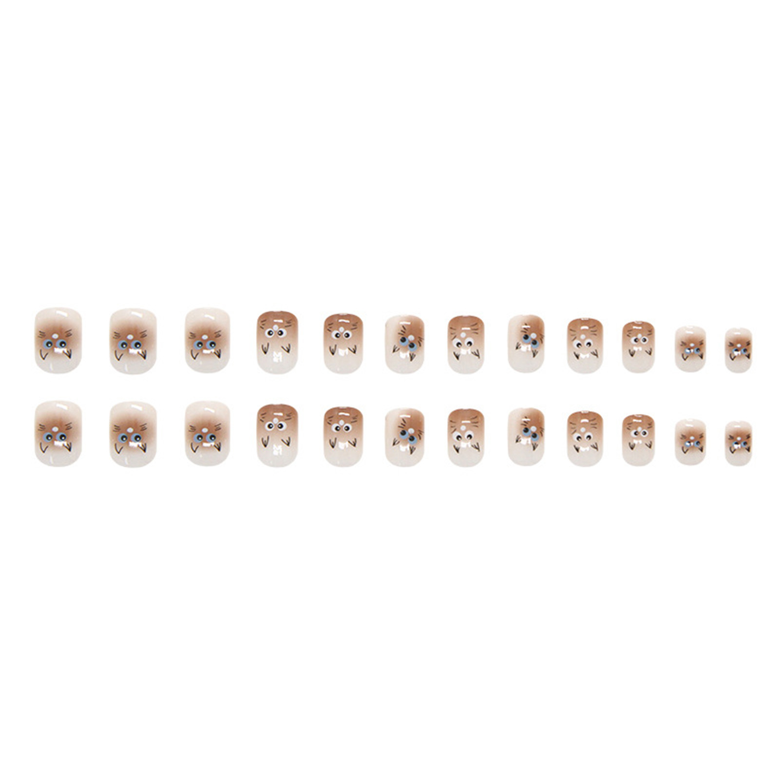 เล็บปลอมเรซินแบบสั้น ลายการ์ตู - Resin Art Online บทวิจารณ์และราคา