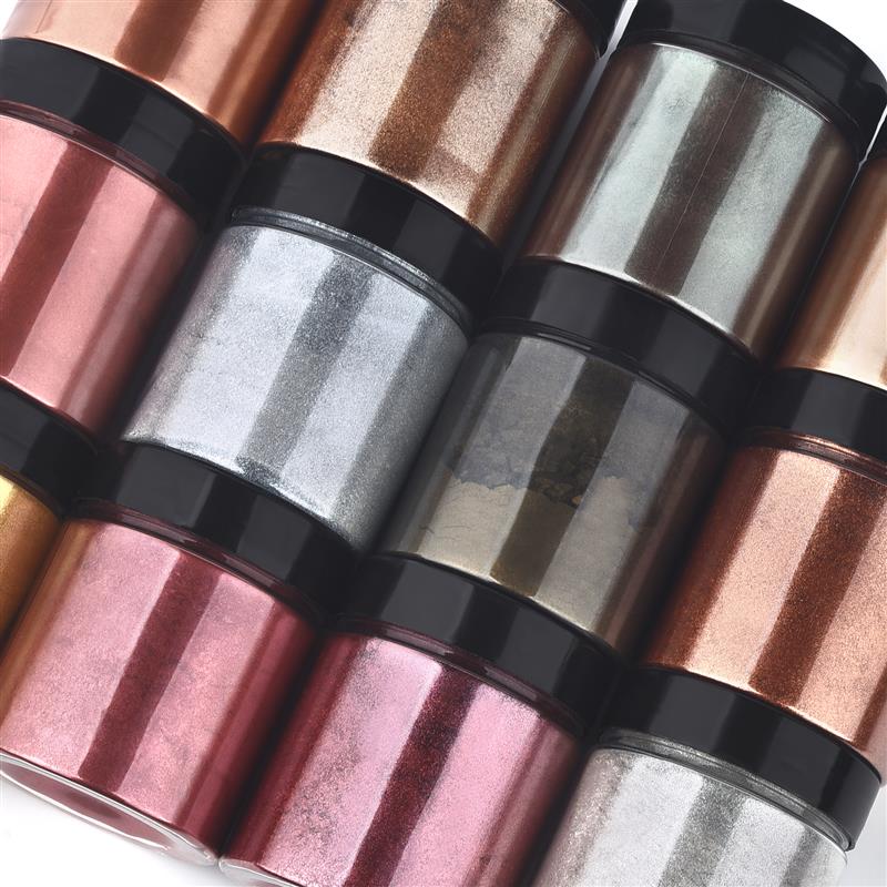 เม็ดสีเงินประกายเมทัลลิก50กรัม - Resin Art Liquid บทวิจารณ์และราคา