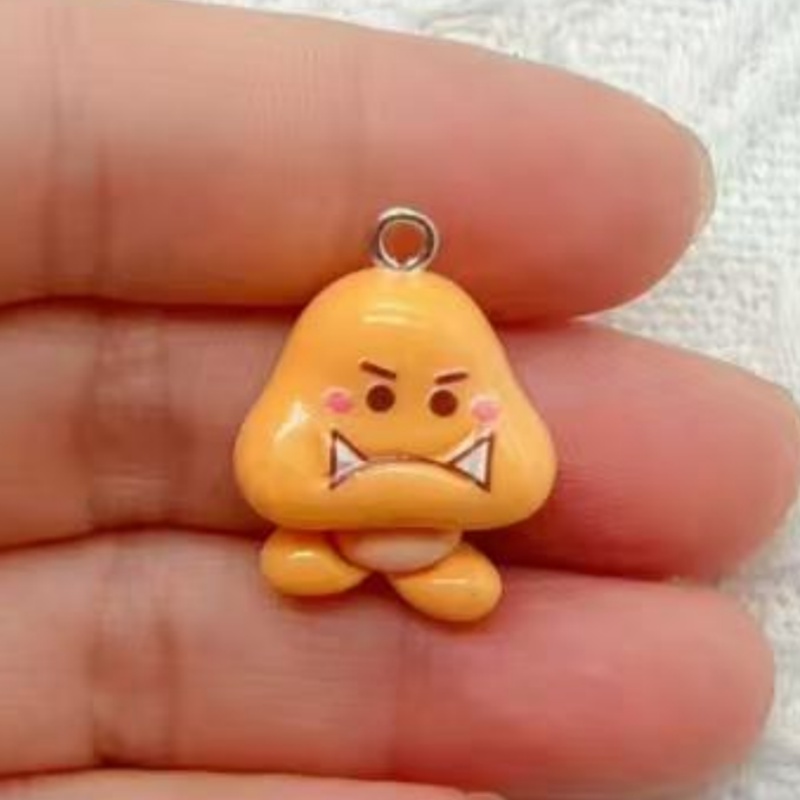 จี้การ์ตูนเรซิน 10 ชิ้น, อุปกร - Resin Art Earrings บทวิจารณ์และราคา