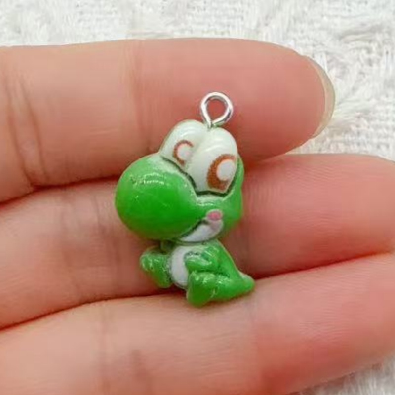 จี้การ์ตูนเรซิน 10 ชิ้น, อุปกร - Resin Art Earrings บทวิจารณ์และราคา