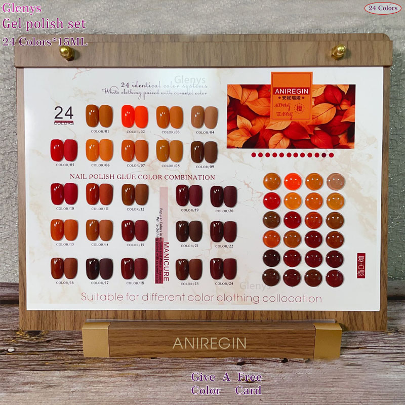 ยาทาเล็บสีน้ำตาลวินเทจ 24 สี ก - Resin Art Online บทวิจารณ์และราคา