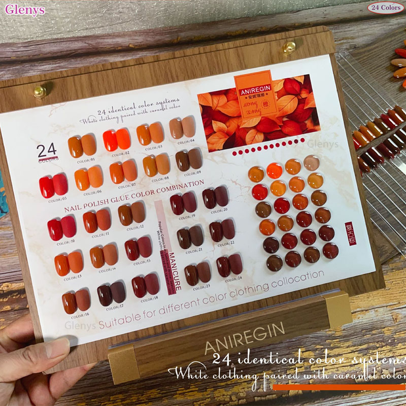 ยาทาเล็บสีน้ำตาลวินเทจ 24 สี ก - Resin Art Online บทวิจารณ์และราคา