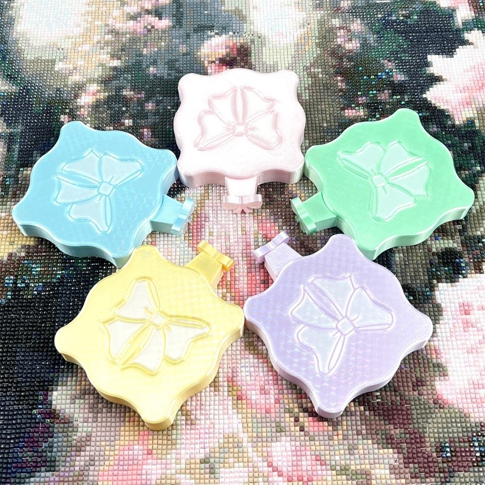ถาดปักเพชร DIY ลายโบว์ พร้อมฝา - Resin Art Tray บทวิจารณ์และราคา