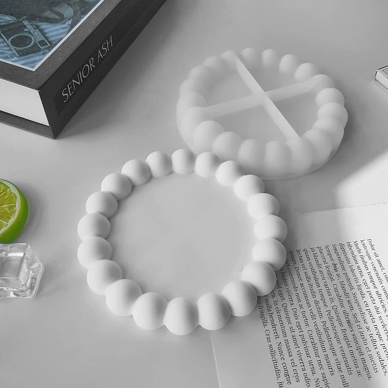 แม่พิมพ์ซิลิโคนถาดรองแก้วทรงกล - Resin Art Tray บทวิจารณ์และราคา