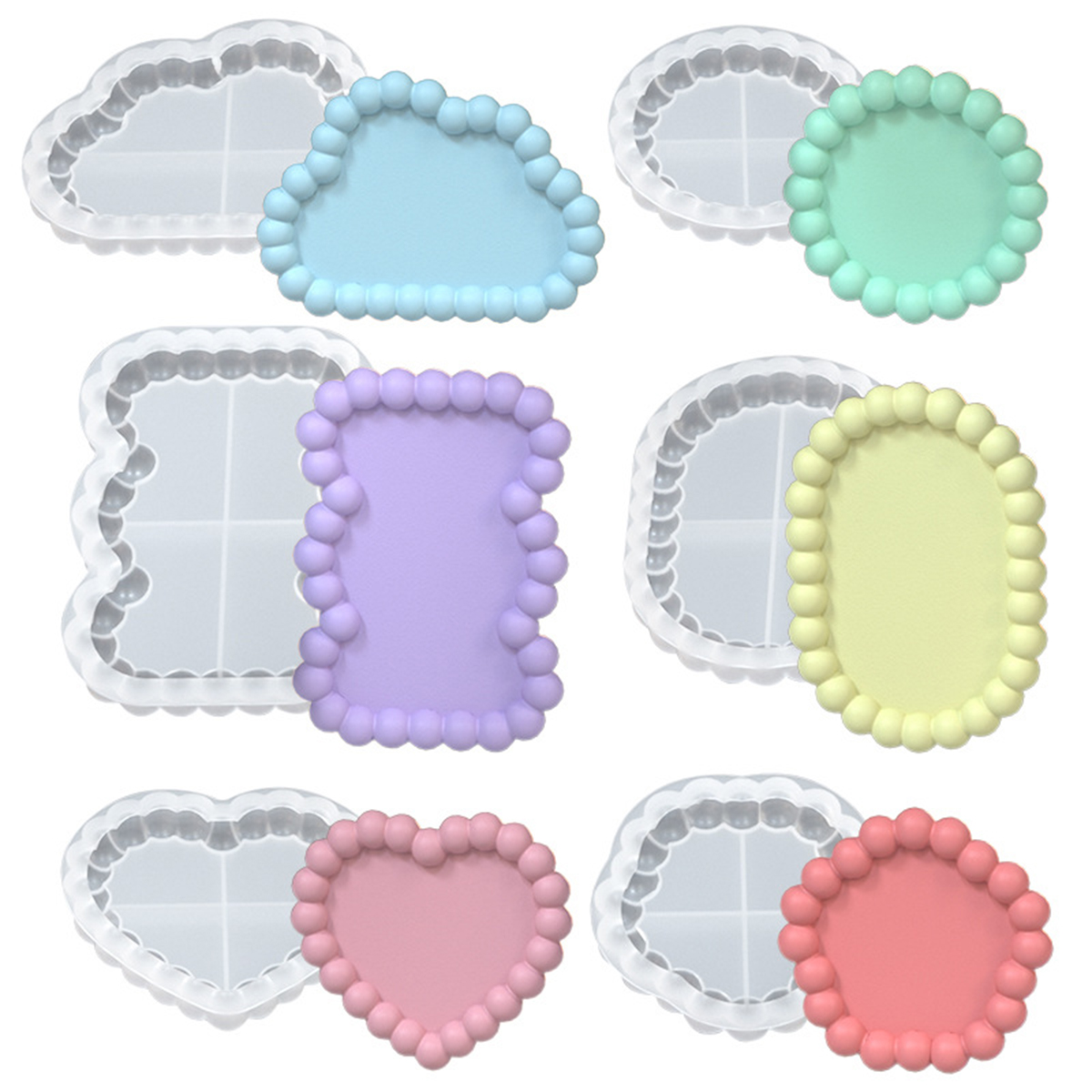 ถาดฟองแม่พิมพ์ซิลิโคน DIY Hand - Resin Art Tray บทวิจารณ์และราคา