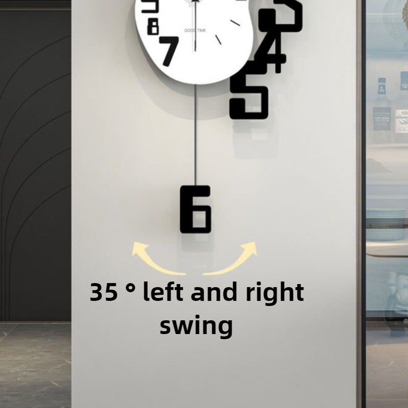 นาฬิกาแขวนผนังหรูหรา สำหรับห้อ - Resin Art Wall Clock บทวิจารณ์และราคา
