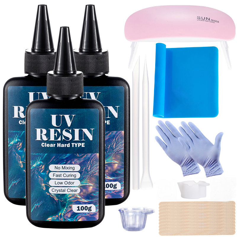100g/250g Clear UV เรซิ่น Hard - Uv Resin Clear Hard บทวิจารณ์และราคา
