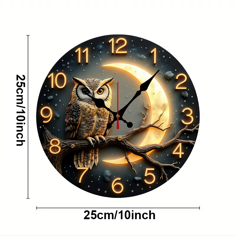 นาฬิกาแขวนผนังไม้ทรงกลมเงียบแส - Resin Art Wall Clock บทวิจารณ์และราคา