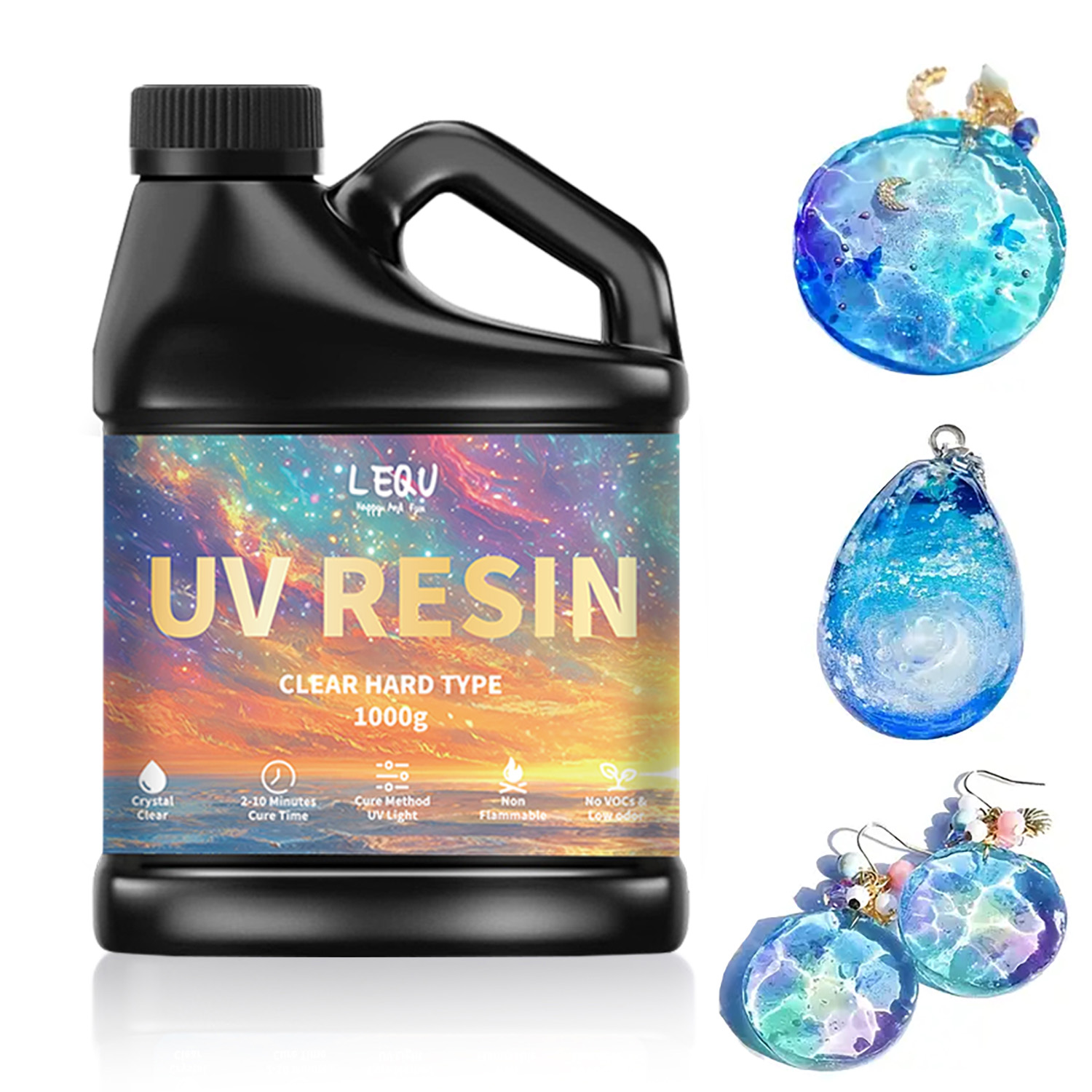 กาวอีพ็อกซี่ยูวี 100/200/500/1 - Uv Resin Clear Hard บทวิจารณ์และราคา